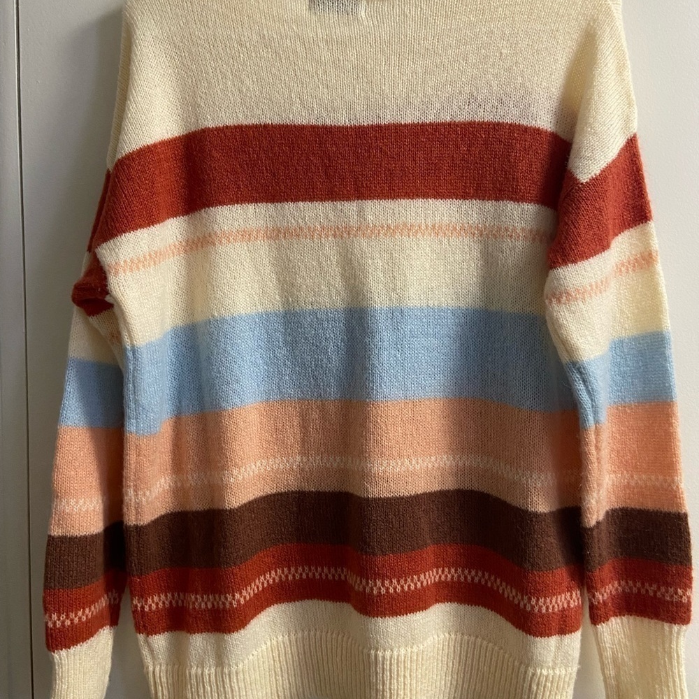 Magnolia boutique, small‎ women’s sweater striped fall favorite - Picture 6 of 7